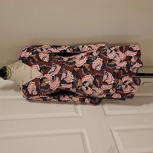 Boden women's midi floral dress Size 6